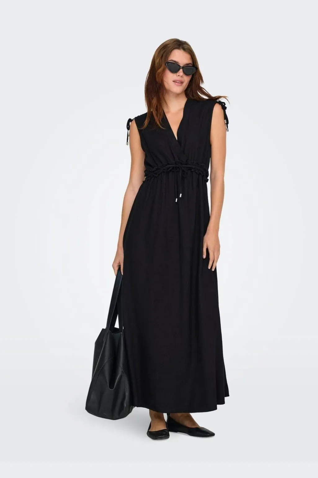 Onlgoa Sl Linen Bl Long Dress Cc