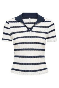 Onlhalia S/S Collar Top Box