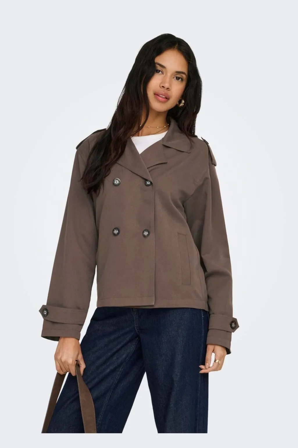 Onlhannah Short Life Trenchcoat