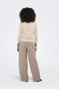 Onlhattie Pleat Str Pant Tlr
