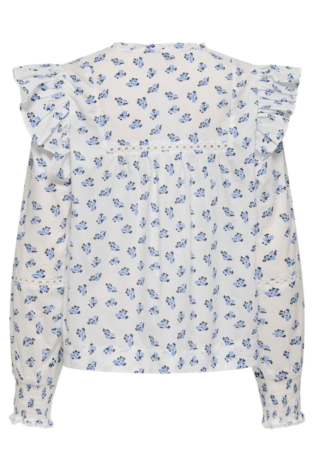 Onlidris Ls Frill Tape Top