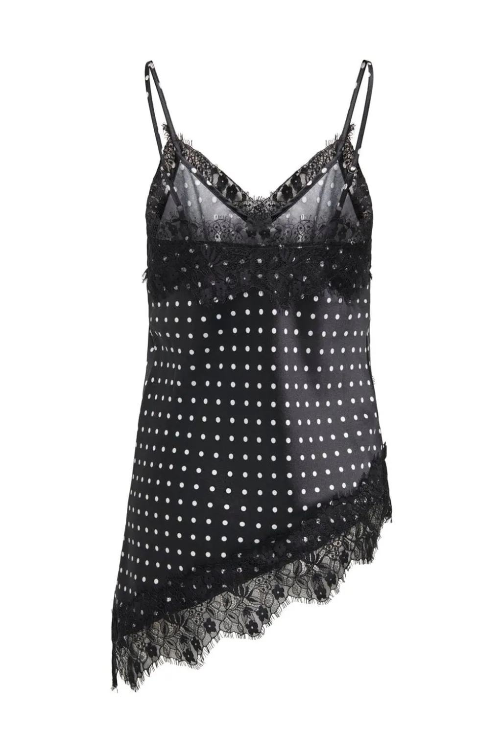 Onlindona Strap Satin Lace Top