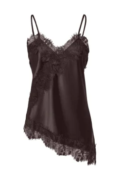 Onlindona Strap Satin Lace Top