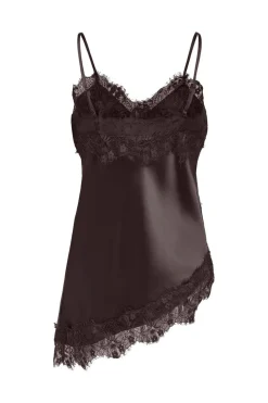 Onlindona Strap Satin Lace Top