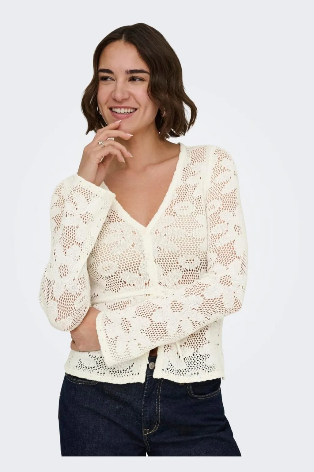 Onlisabel Life Ls Fitted Cardigan Cc Knt