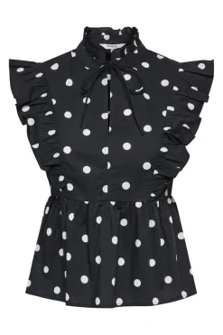 Onlkai S/L Peplum Frill