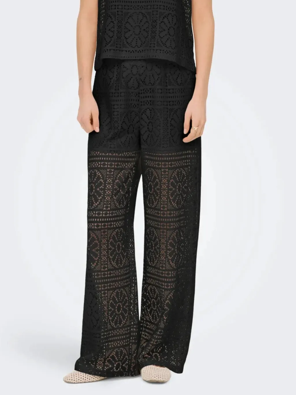 Onllian Lace Wide Pants