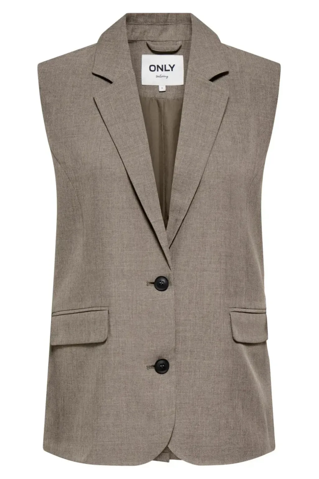 Onllinda S/L Mel Oversize Waistcoat Tlr