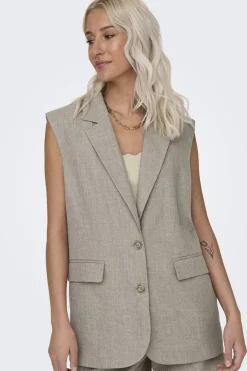 Onllinda S/L Mel Oversize Waistcoat Tlr 15314265