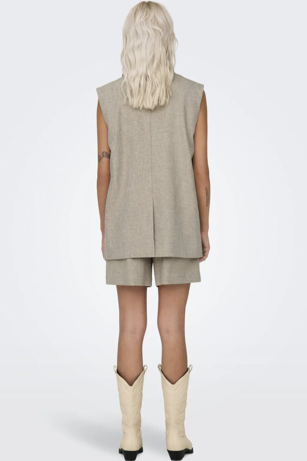 Onllinda S/L Mel Oversize Waistcoat Tlr 15314265