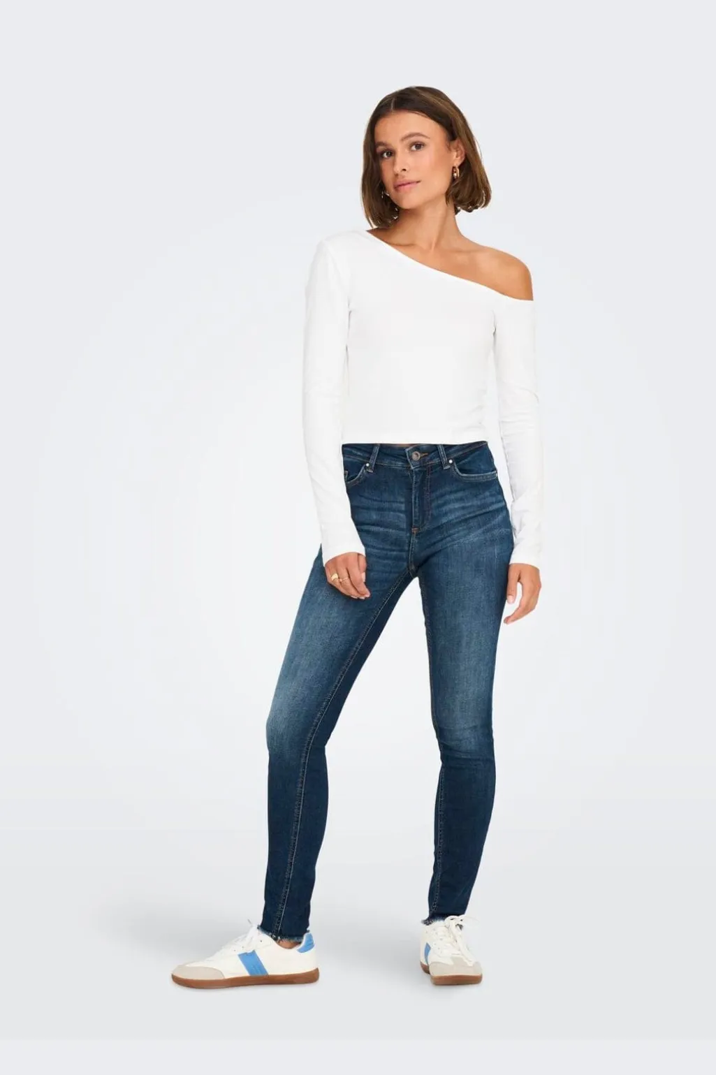 Onllive Love Life L/S Oneshoulder Topjrs