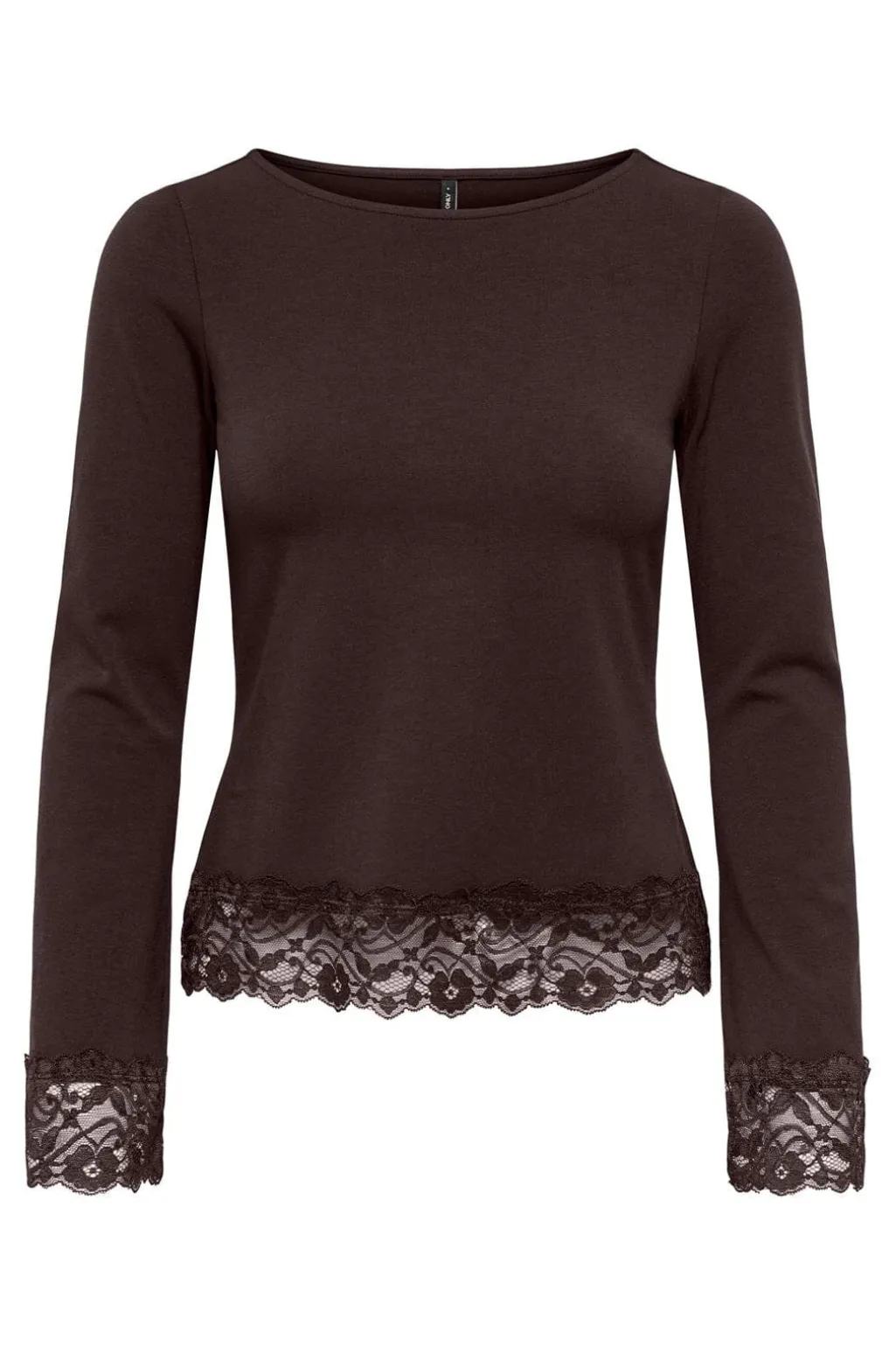 Onllive Love L/S O-Neck Lace Top