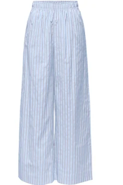 Onlloris Striped Wide Pull Up Pants