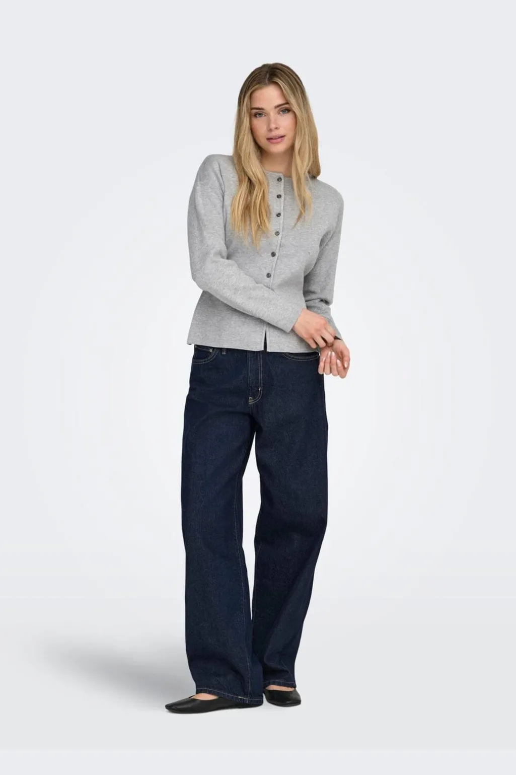 Onllucy Ls O-Neck Cardigan Knt