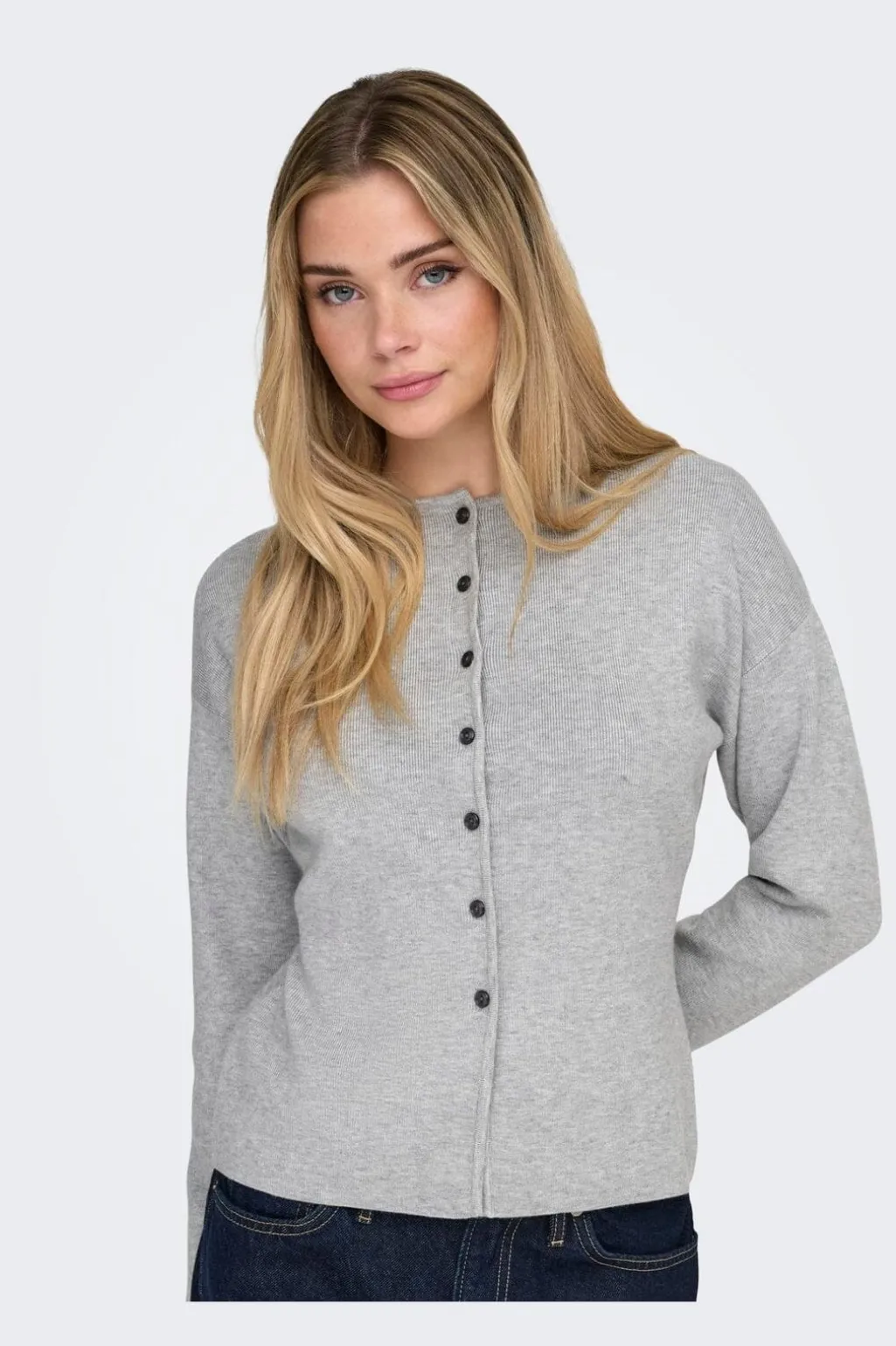 Onllucy Ls O-Neck Cardigan Knt