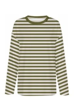 Onlluna Happy L/S O-Neck Stripe Tee