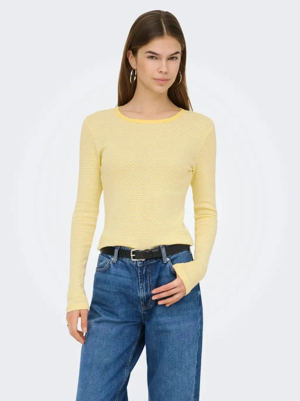 Onlmadison L/S O-Neck Top