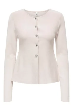Onlmelli Ls Oneck Button Cardi Knt