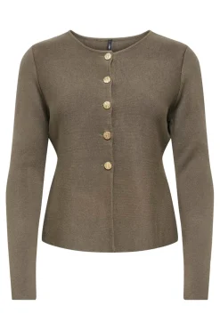 Onlmelli Ls Oneck Button Cardi Knt