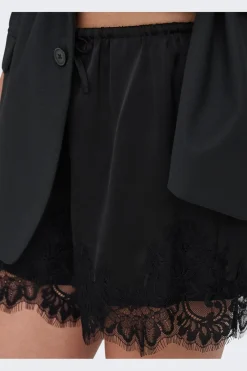Onlmenus Lace Satin Shorts