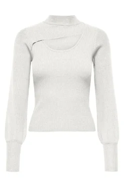 Onlmie Life Ls Peek A Boo High Neck Knt
