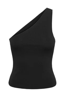 Onlmilo Sl One Shoulder Rib Top Cc Knt