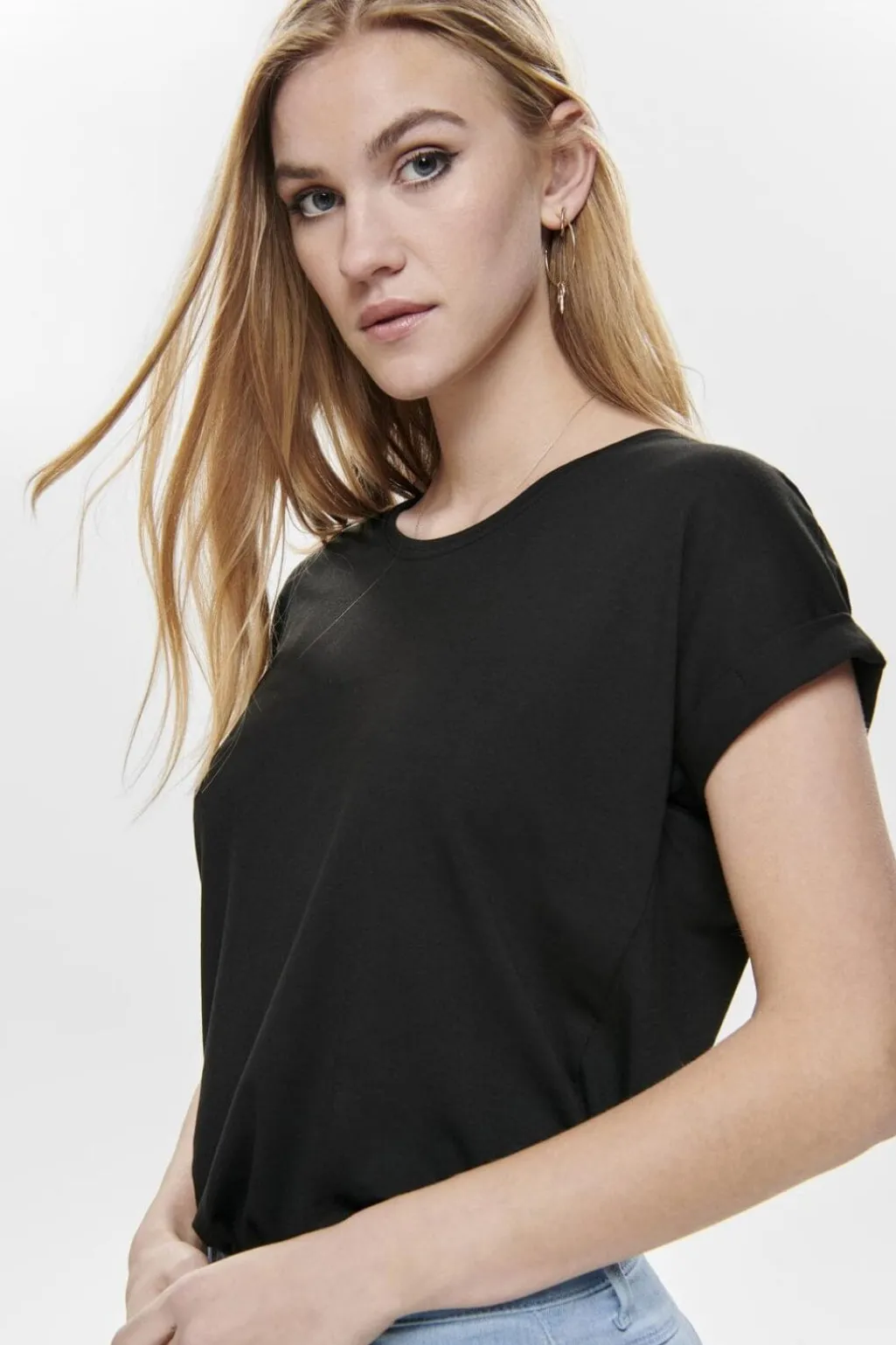 Onlmoster S/S O-Neck Top