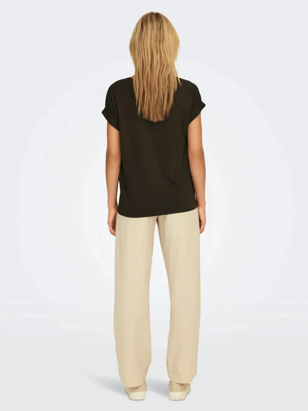 Onlmoster S/S O-Neck Top