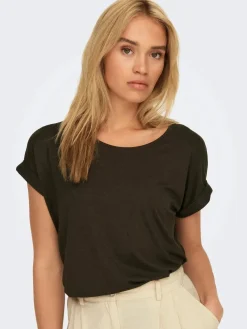 Onlmoster S/S O-Neck Top