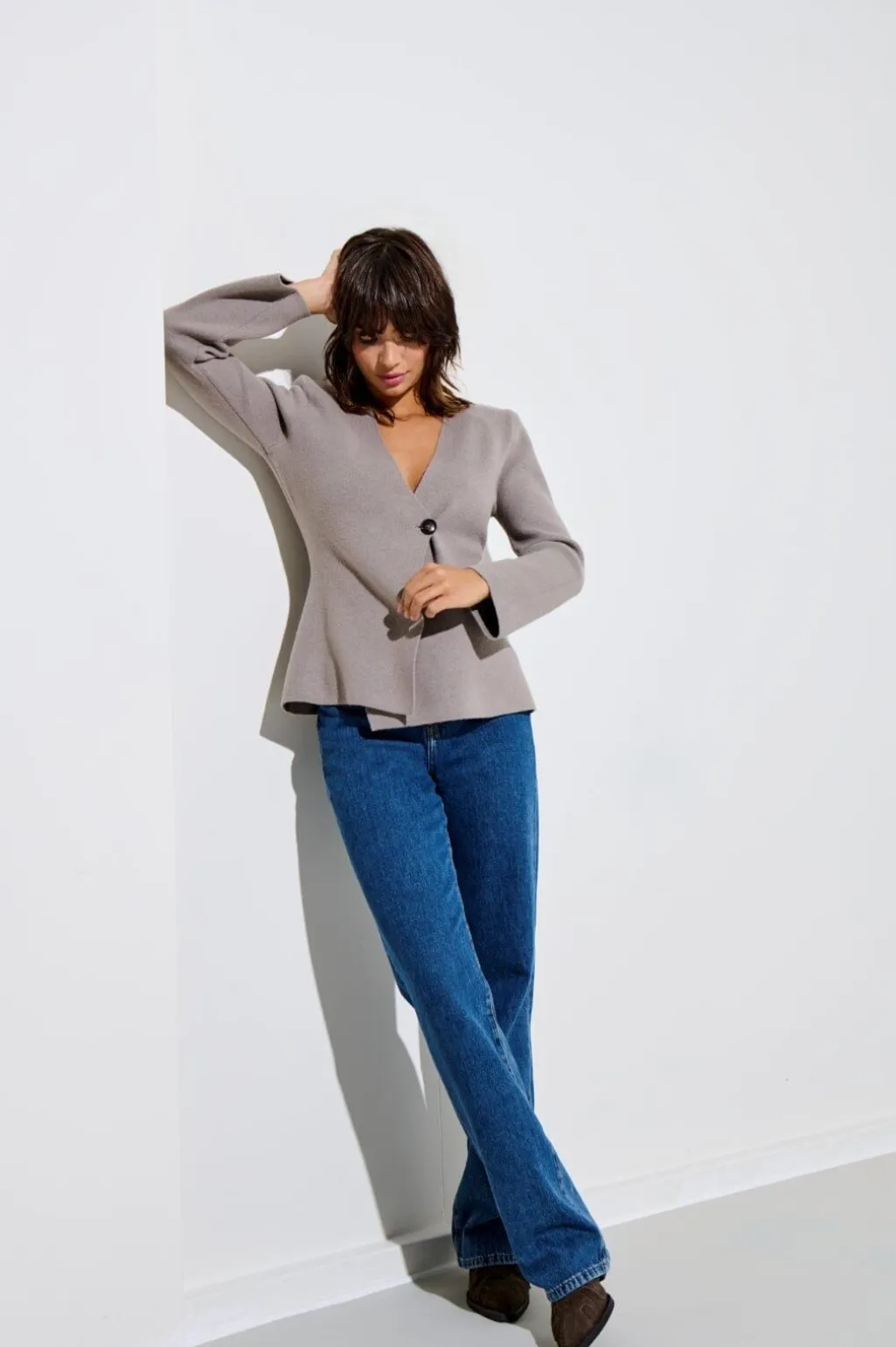 Onlmyera Life Ls One Button Cardigan Knt