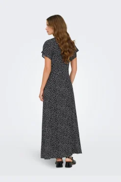 Onlnova Life Vis Mollie Long Dress