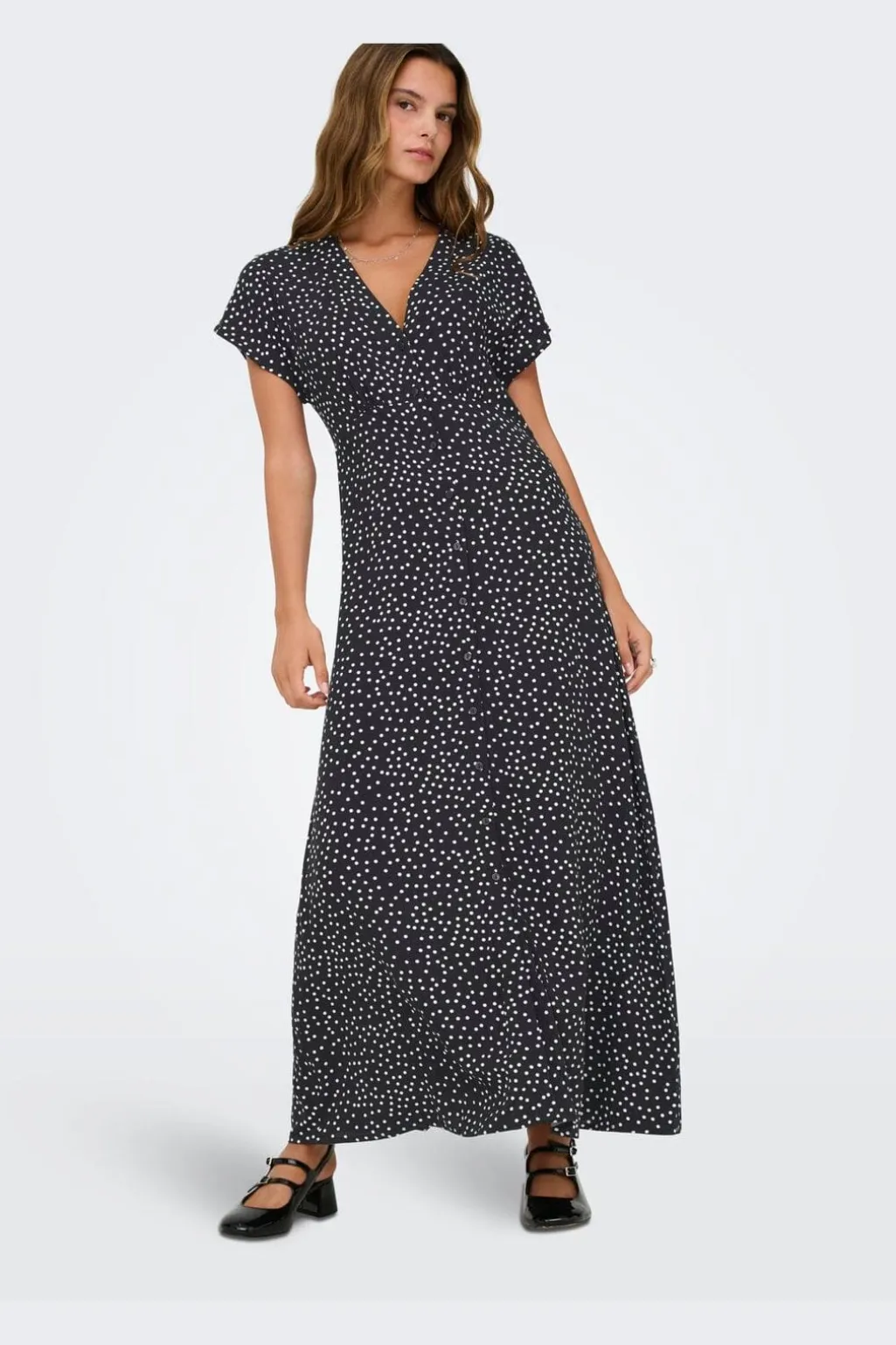 Onlnova Life Vis Mollie Long Dress