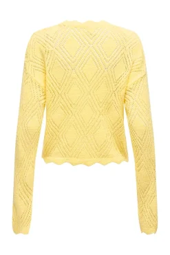 Onlpamela Ls Struct Pullover Cc Knt
