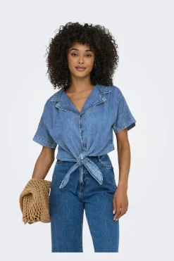 Onlpaula S/S Tie Shirt Akm