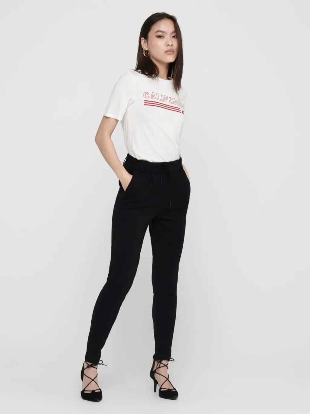 Onlpoptrash Life Easy Col Pant