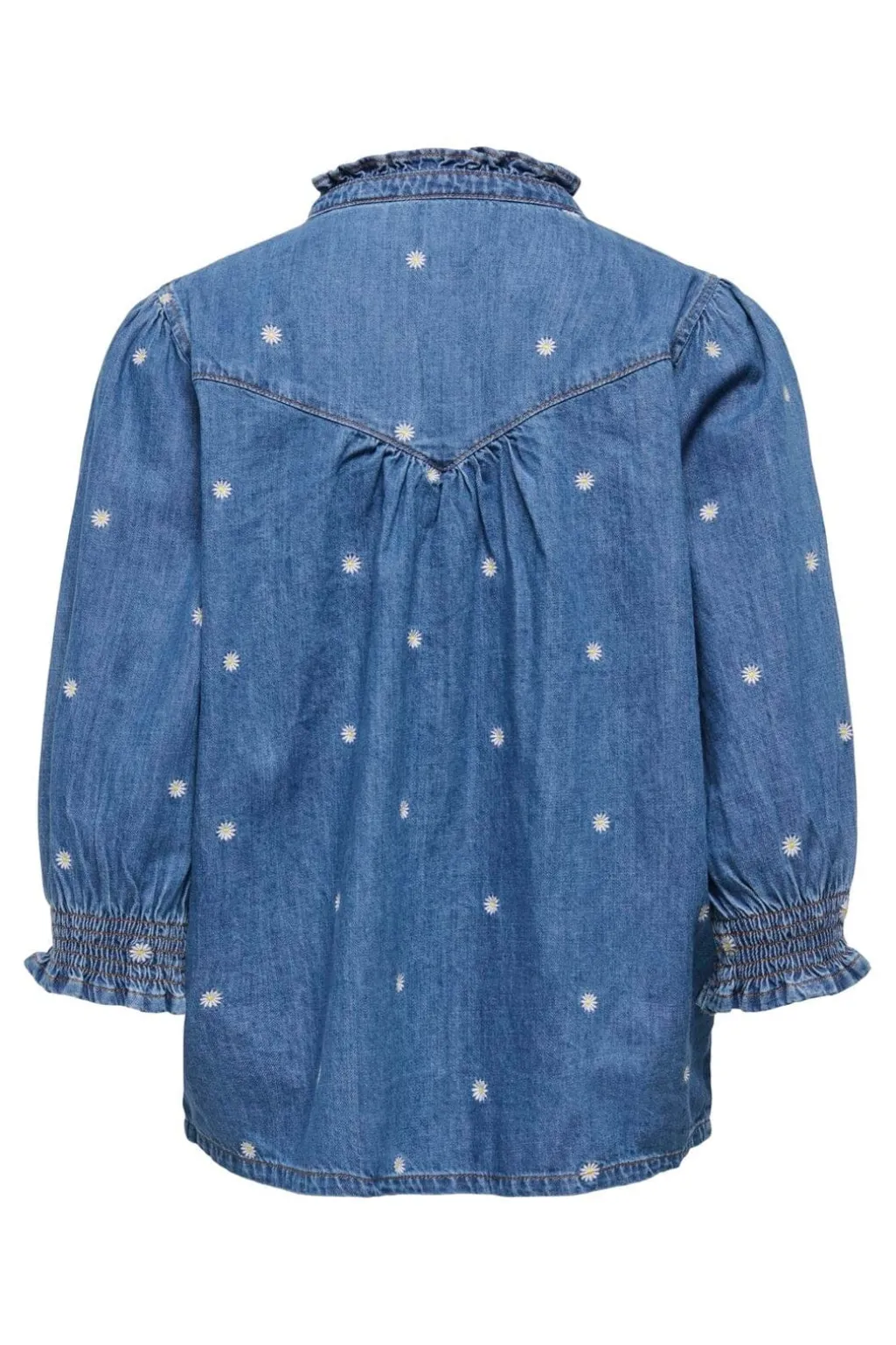 Onlraya Daisy Emb 3/4 Shirt Akm