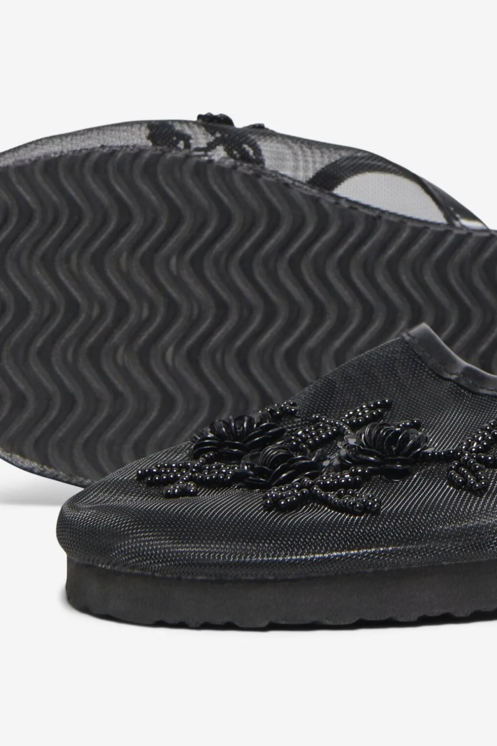 Onlrio Mesh Bling Slipper