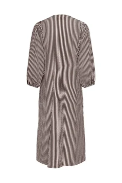 Onlrolly L/S Midi Stripe Dress