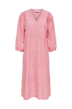 Onlrolly L/S Midi Stripe Dress