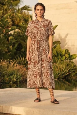 Onlsafa S/S Long Belt Dress