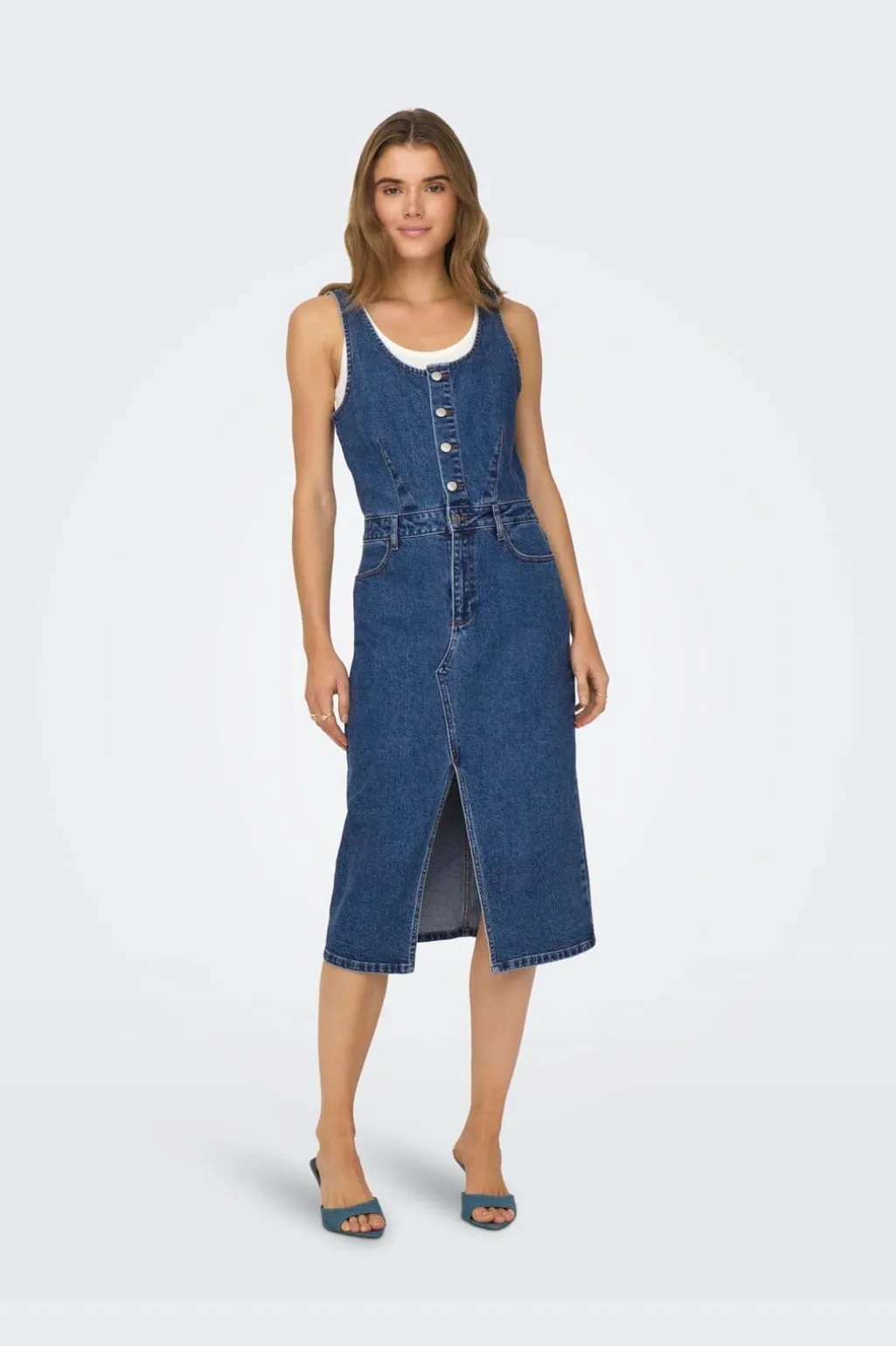 Onlsanne S/L Spencer Midi Dress Mae