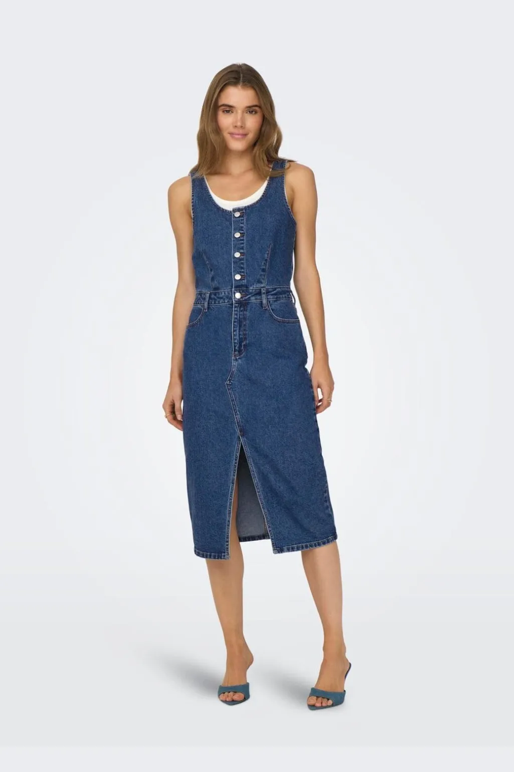 Onlsanne S/L Spencer Midi Dress Mae