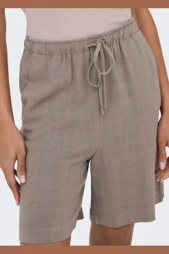 Onlsiesta Pull-Up Lin Bl Shorts