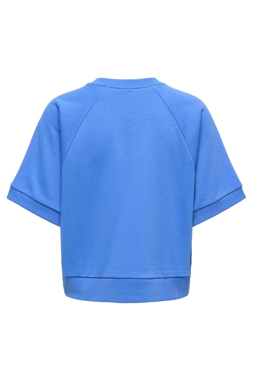 Onlsina S/S O-Neck Terry Emb Swt