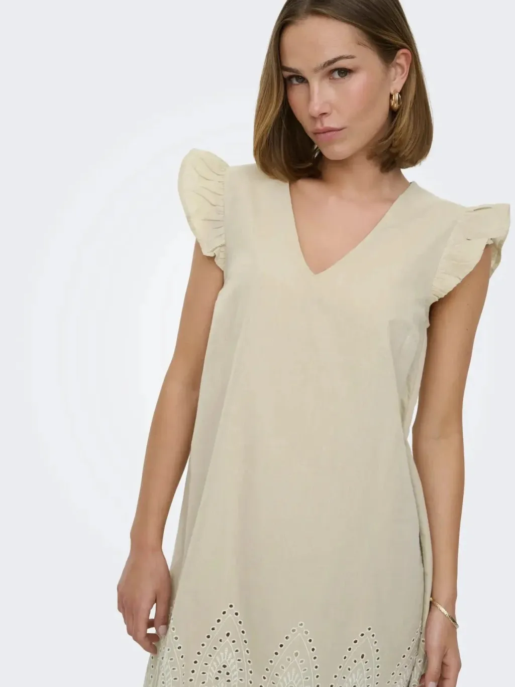 Onltulum Emb S/S Dress