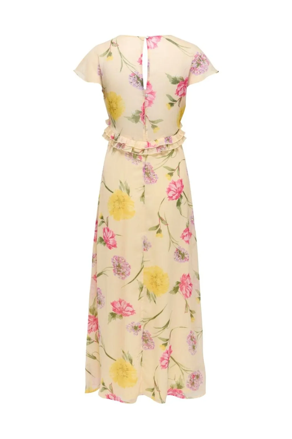 Onlvalda S/S Long Frill Dress