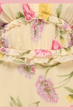 Onlvalda S/S Long Frill Dress