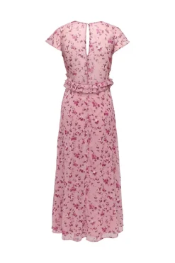 Onlvalda S/S Long Frill Dress