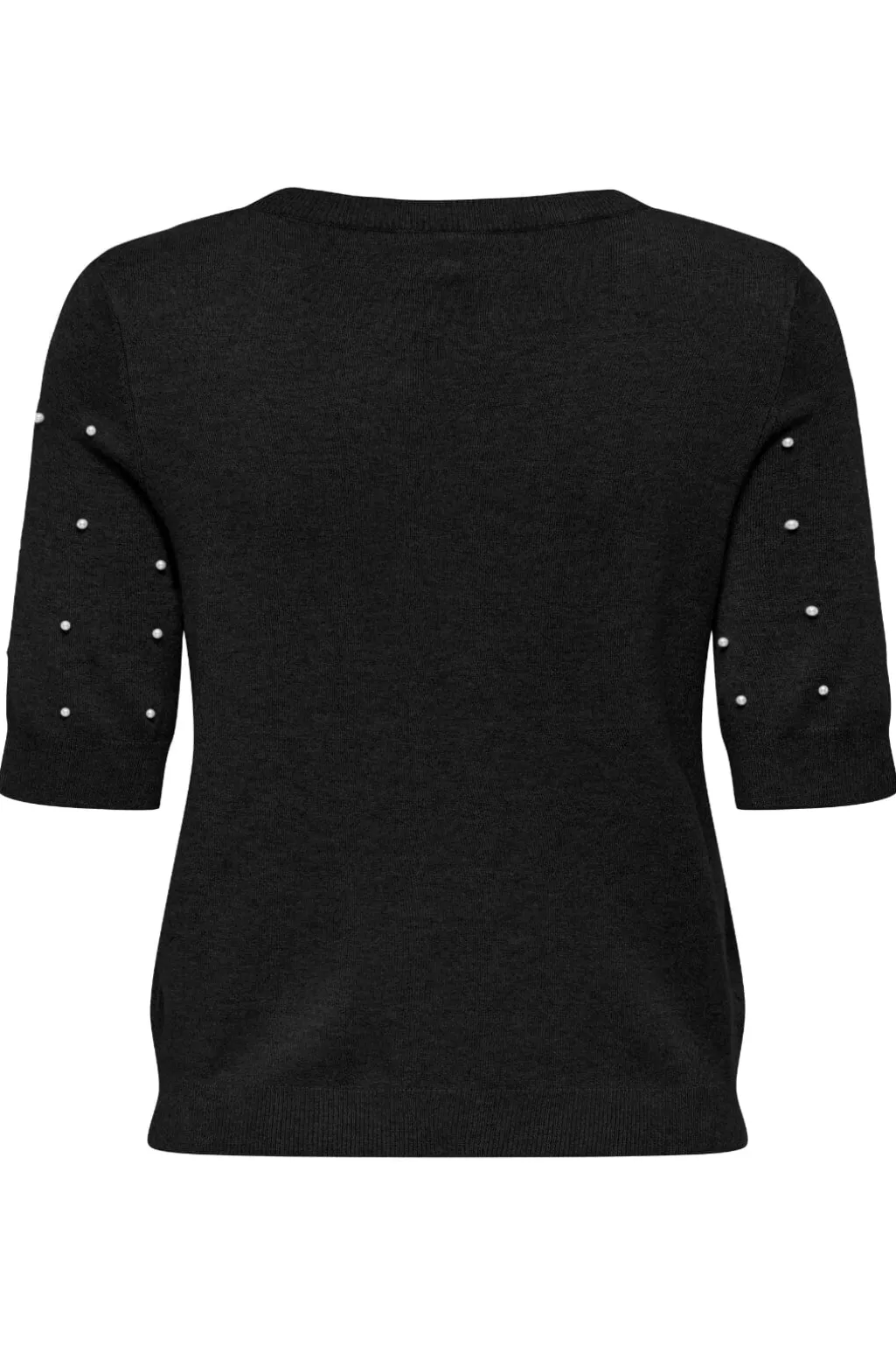 Onlvenice Life Ss Pearl O-Neck Knt