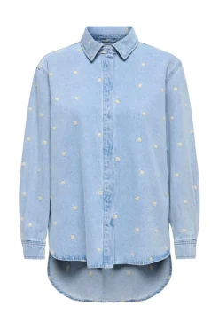 Onlvera Ls Daisy Emb Shirt Qyt